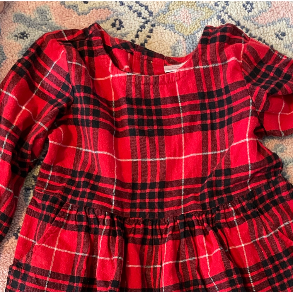 Hanna Andersson flannel dress